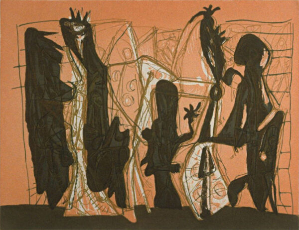 Der Zwerg Erklart dem Riesen die Schonheit der Blume